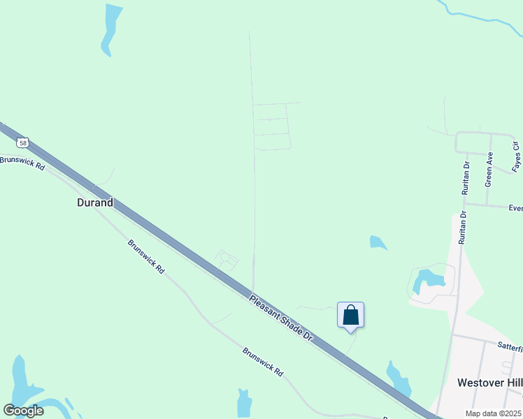 map of restaurants, bars, coffee shops, grocery stores, and more near 263 Carter Road in Emporia