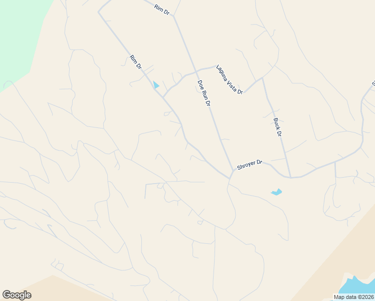 map of restaurants, bars, coffee shops, grocery stores, and more near Rim Drive in Los Ojos