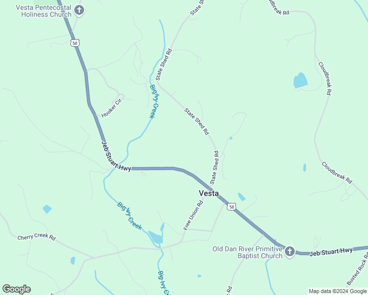 map of restaurants, bars, coffee shops, grocery stores, and more near in Vesta