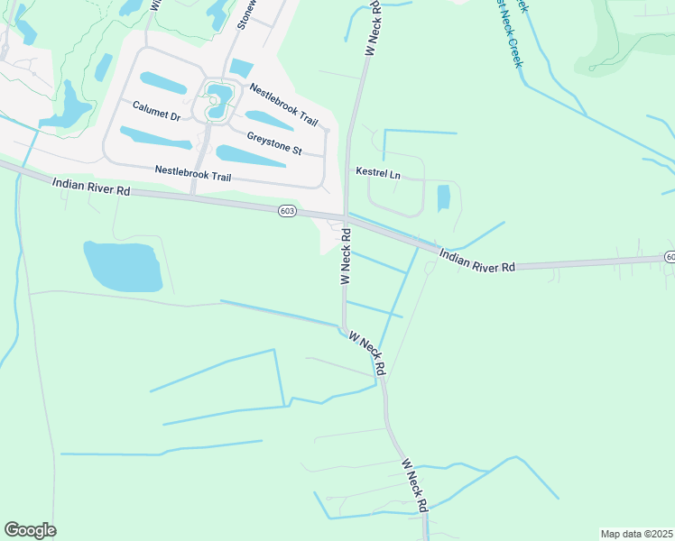 map of restaurants, bars, coffee shops, grocery stores, and more near 3245 West Neck Road in Virginia Beach