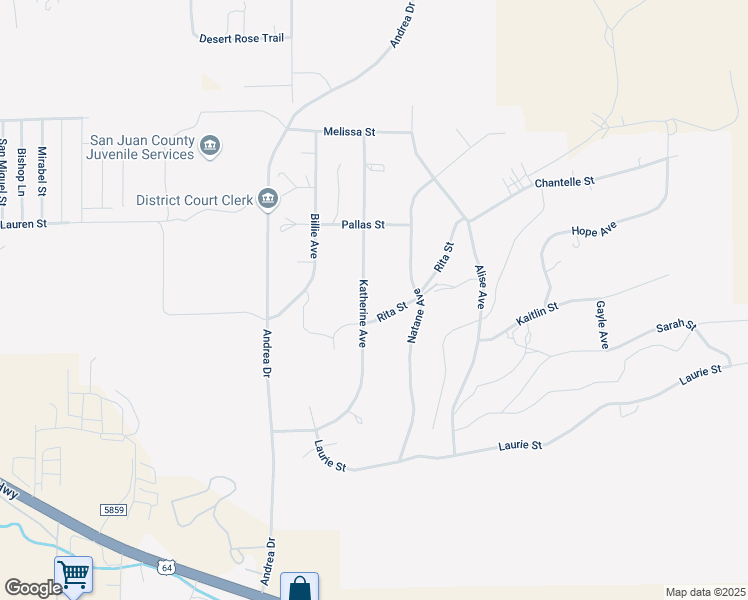 map of restaurants, bars, coffee shops, grocery stores, and more near 1060 Katherine Avenue in Farmington