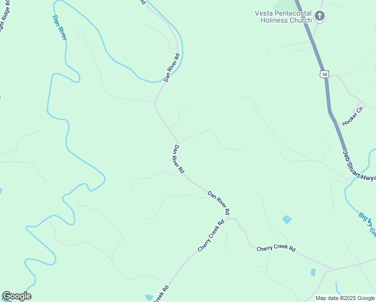 map of restaurants, bars, coffee shops, grocery stores, and more near 582 Dan River Road in Meadows of Dan