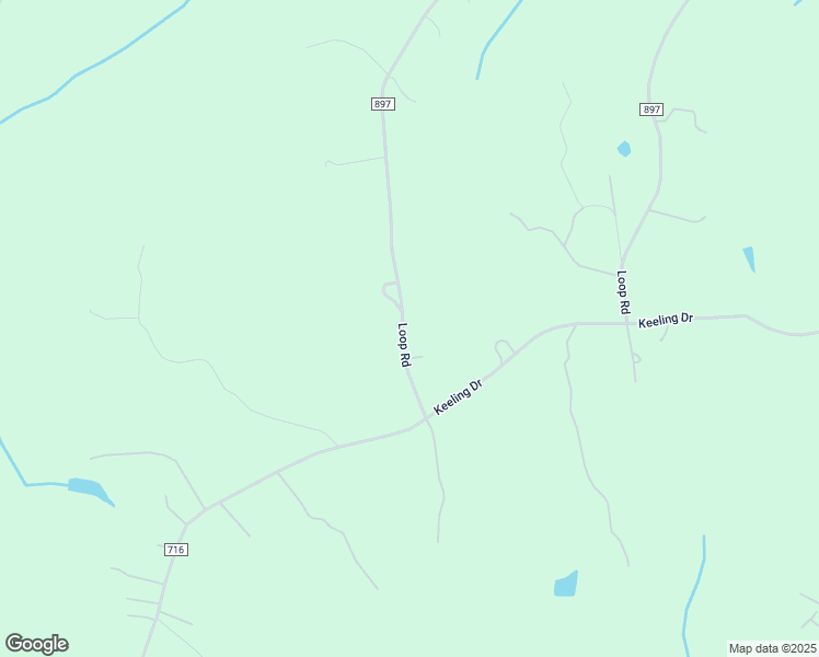 map of restaurants, bars, coffee shops, grocery stores, and more near 308 Loop Road in Keeling