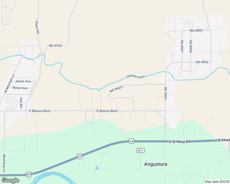 map of restaurants, bars, coffee shops, grocery stores, and more near 43 Road 49031 in Bloomfield