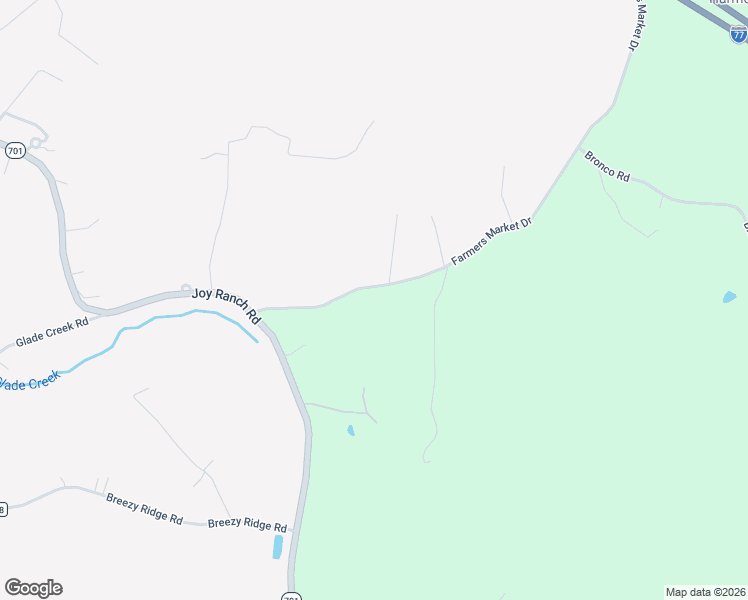 map of restaurants, bars, coffee shops, grocery stores, and more near 2115 Farmers Market Drive in Woodlawn