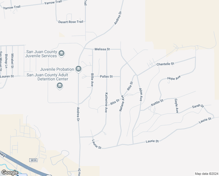 map of restaurants, bars, coffee shops, grocery stores, and more near 960 Katherine Avenue in Farmington
