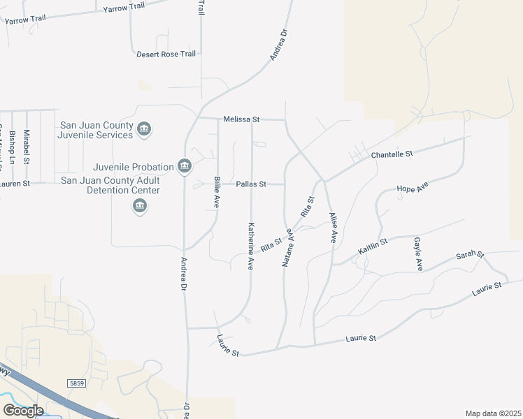 map of restaurants, bars, coffee shops, grocery stores, and more near 960 Katherine Avenue in Farmington