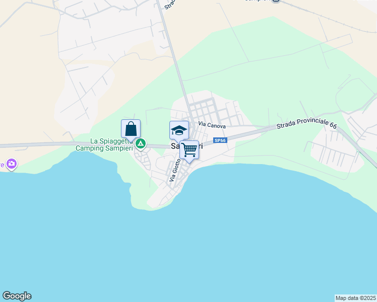 map of restaurants, bars, coffee shops, grocery stores, and more near in Sampieri