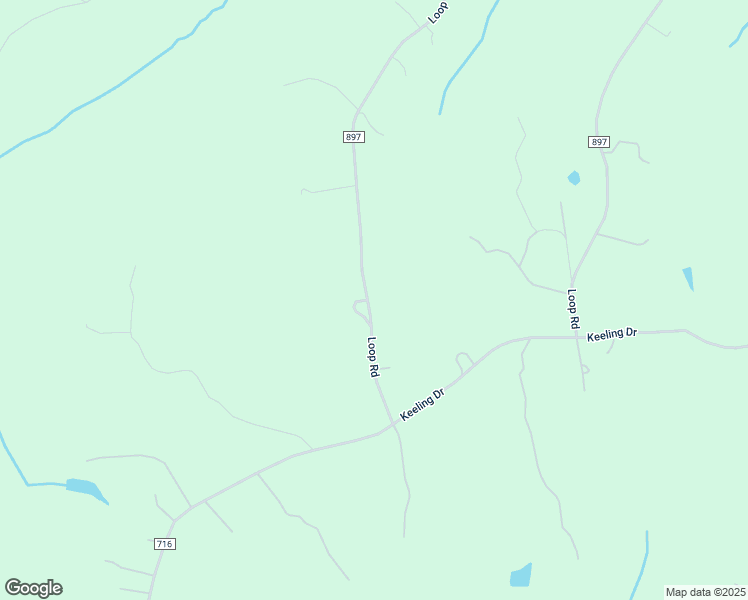 map of restaurants, bars, coffee shops, grocery stores, and more near 564 Loop Road in Keeling