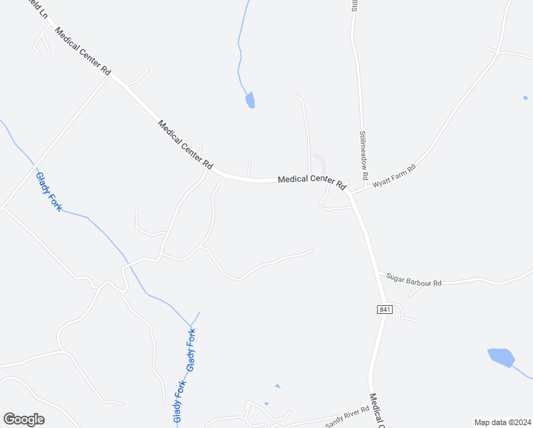 map of restaurants, bars, coffee shops, grocery stores, and more near 7101 Medical Center Road in Axton