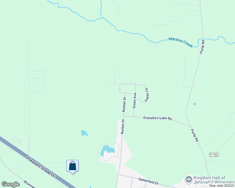 map of restaurants, bars, coffee shops, grocery stores, and more near 118 Van Dyke Circle in Emporia