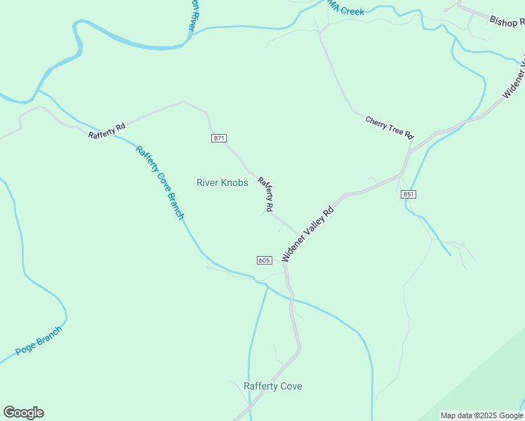 map of restaurants, bars, coffee shops, grocery stores, and more near 38400 Rafferty Road in Chilhowie