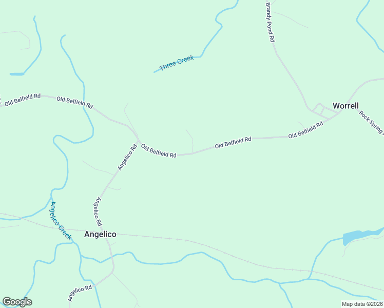 map of restaurants, bars, coffee shops, grocery stores, and more near 16392 Old Belfield Road in Capron