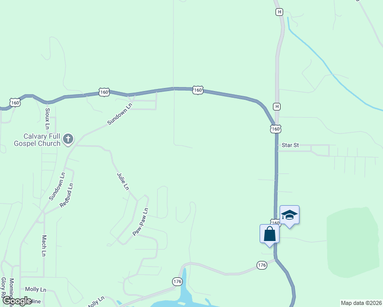 map of restaurants, bars, coffee shops, grocery stores, and more near 235 Kastl Road in Forsyth