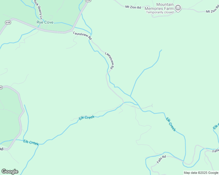 map of restaurants, bars, coffee shops, grocery stores, and more near State Route 670 in Grayson County