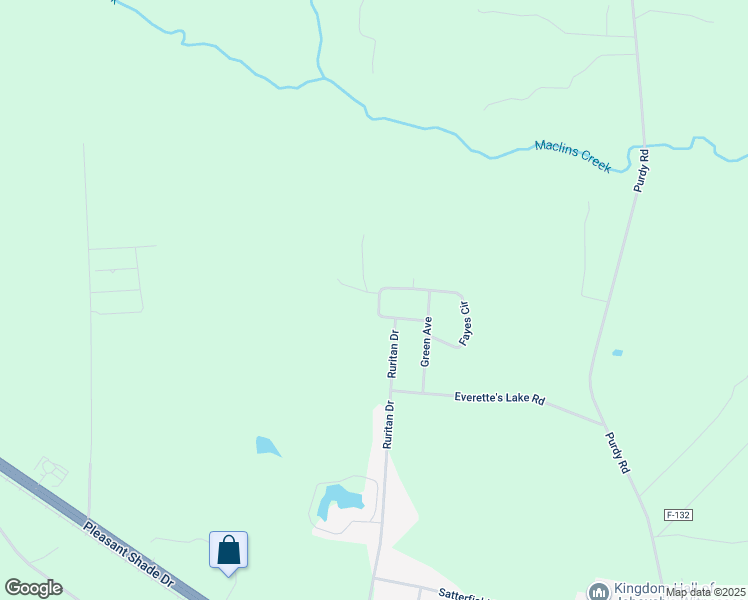 map of restaurants, bars, coffee shops, grocery stores, and more near 144 Van Dyke Circle in Emporia
