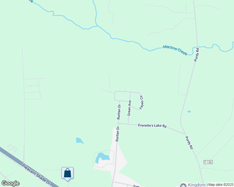 map of restaurants, bars, coffee shops, grocery stores, and more near 179 Van Dyke Circle in Emporia