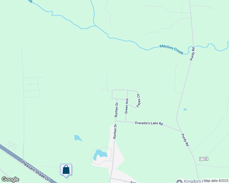 map of restaurants, bars, coffee shops, grocery stores, and more near 179 Van Dyke Circle in Emporia