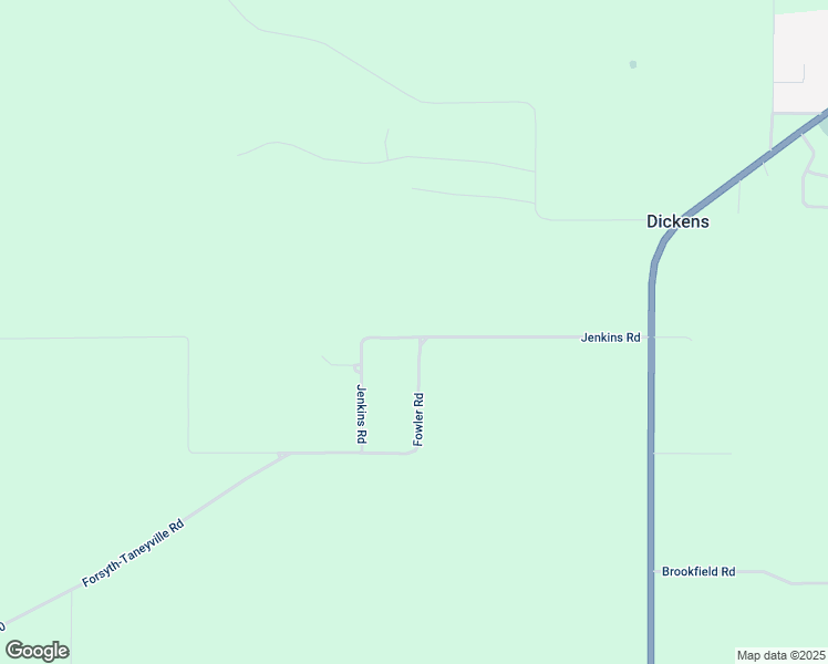 map of restaurants, bars, coffee shops, grocery stores, and more near 164 Fowler Road in Forsyth