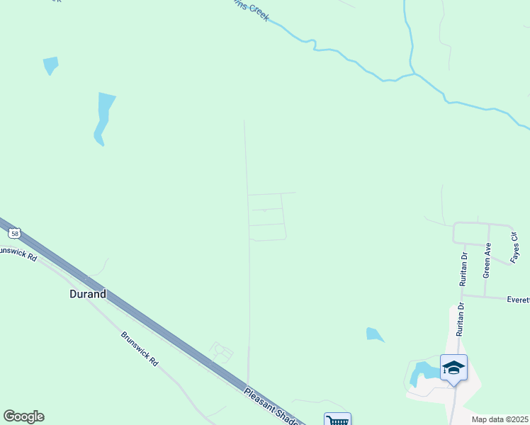 map of restaurants, bars, coffee shops, grocery stores, and more near 84 Tracey Court in Emporia