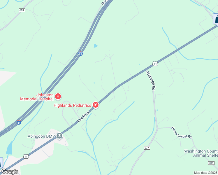 map of restaurants, bars, coffee shops, grocery stores, and more near 15089 Harmony Hills Lane in Abingdon