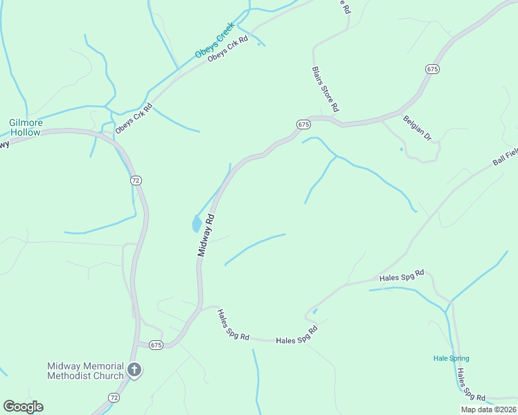 map of restaurants, bars, coffee shops, grocery stores, and more near 798 Midway Road in Gate City