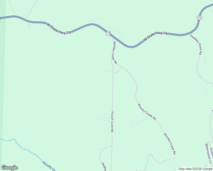 map of restaurants, bars, coffee shops, grocery stores, and more near 283 Fossil Cove Road in Cape Fair