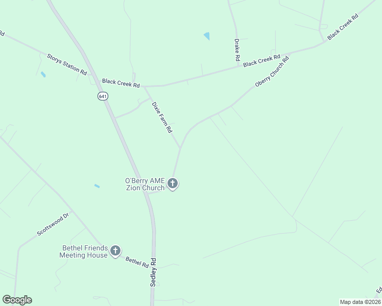 map of restaurants, bars, coffee shops, grocery stores, and more near 32040 Oberry Church Road in Franklin