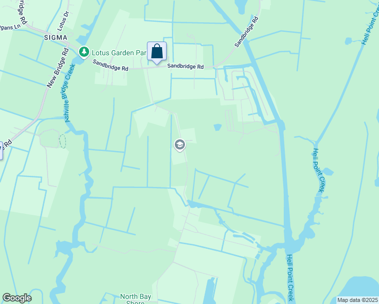 map of restaurants, bars, coffee shops, grocery stores, and more near 3028 Colechester Road in Virginia Beach