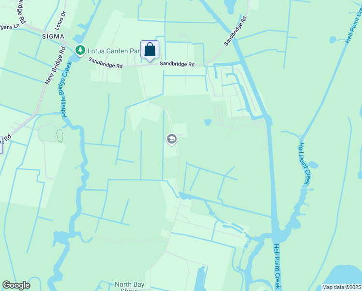 map of restaurants, bars, coffee shops, grocery stores, and more near 3028 Colechester Road in Virginia Beach