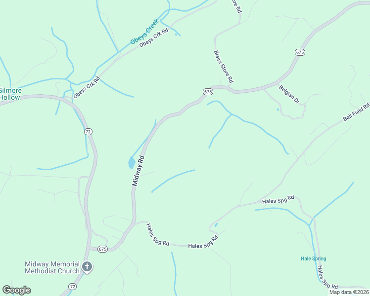 map of restaurants, bars, coffee shops, grocery stores, and more near 798 Midway Road in Gate City