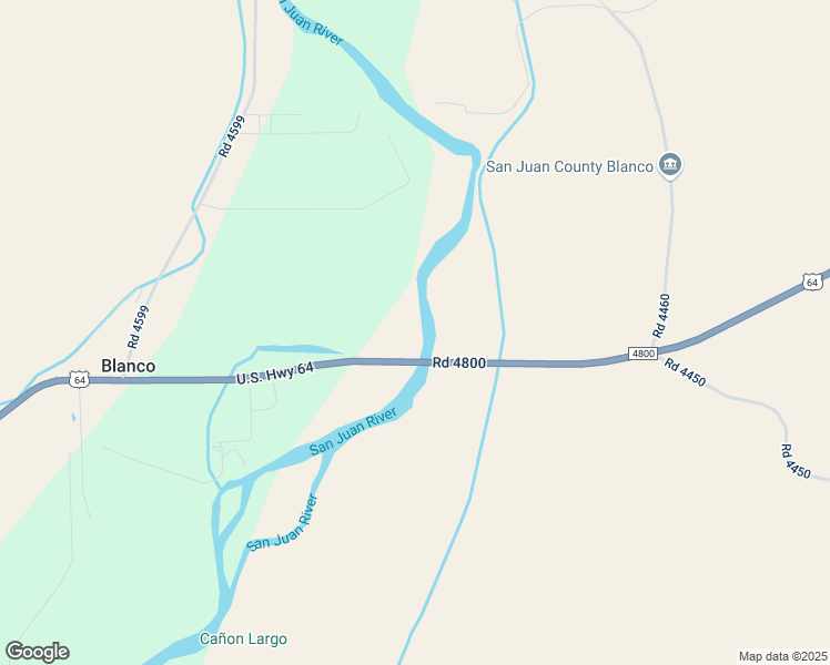 map of restaurants, bars, coffee shops, grocery stores, and more near 7469A U.S. Highway 64 in Blanco