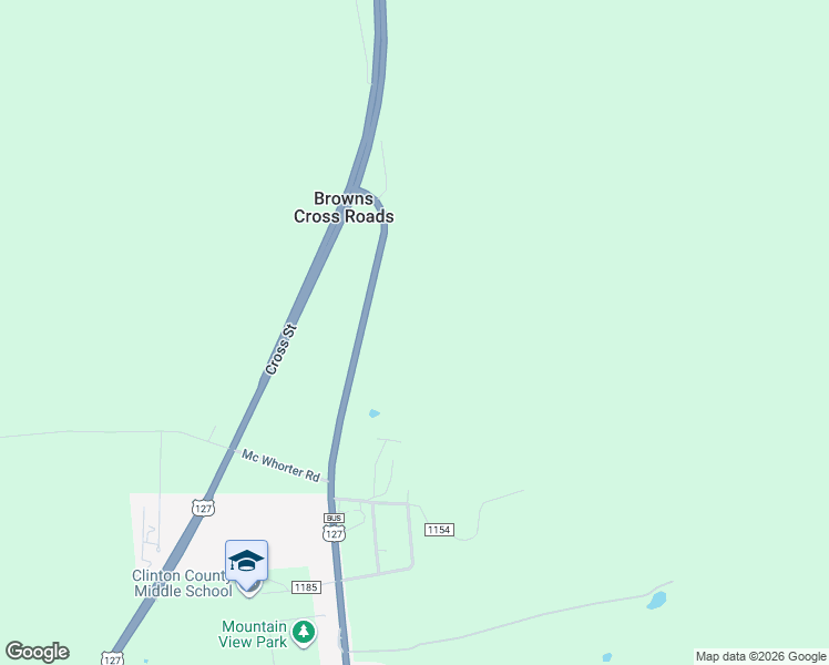 map of restaurants, bars, coffee shops, grocery stores, and more near U.S. 127 Business in Albany