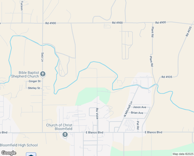 map of restaurants, bars, coffee shops, grocery stores, and more near 2010 North Kirby Street in Bloomfield