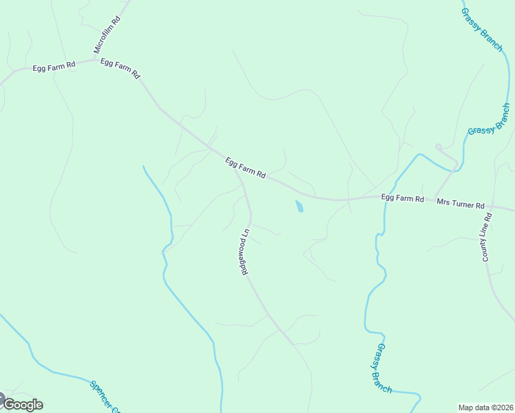 map of restaurants, bars, coffee shops, grocery stores, and more near Ridgewood Lane in Patrick Springs
