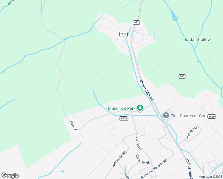 map of restaurants, bars, coffee shops, grocery stores, and more near 20060 Colonade Drive in Abingdon