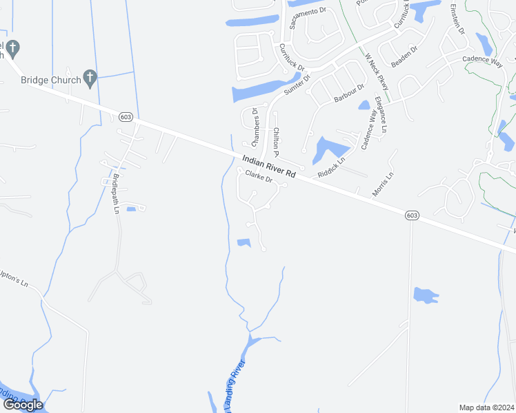 map of restaurants, bars, coffee shops, grocery stores, and more near 3000 Clarke Drive in Virginia Beach