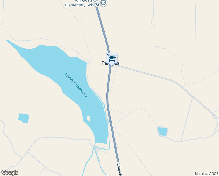 map of restaurants, bars, coffee shops, grocery stores, and more near 12839 Airline Highway in Paicines