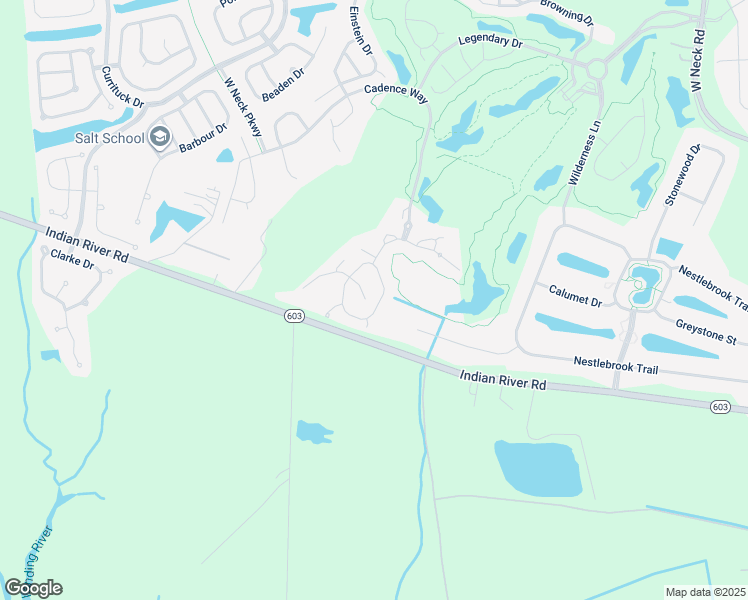 map of restaurants, bars, coffee shops, grocery stores, and more near 3533 Winding Trail Circle in Virginia Beach