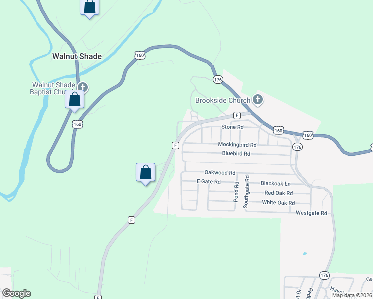 map of restaurants, bars, coffee shops, grocery stores, and more near 3114 Stone Road in Merriam Woods