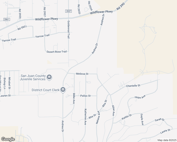 map of restaurants, bars, coffee shops, grocery stores, and more near 6110 Melissa Street in Farmington