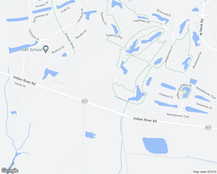 map of restaurants, bars, coffee shops, grocery stores, and more near 3407 Butterfly Arch in Virginia Beach