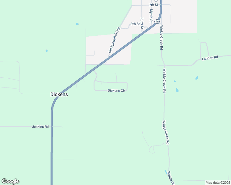 map of restaurants, bars, coffee shops, grocery stores, and more near 591 Dickens Circle in Forsyth