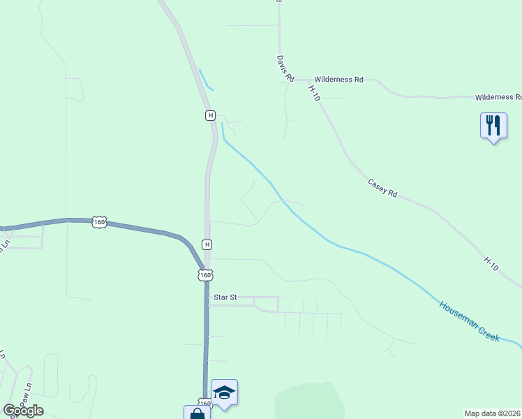 map of restaurants, bars, coffee shops, grocery stores, and more near 242 Columbus Road in Forsyth