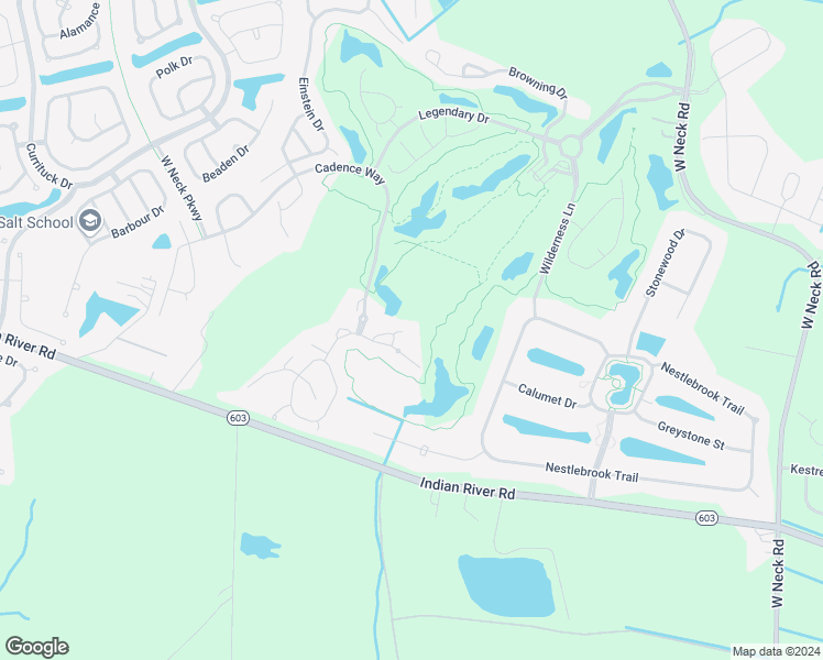 map of restaurants, bars, coffee shops, grocery stores, and more near 2800 Gentle Fawn Court in Virginia Beach