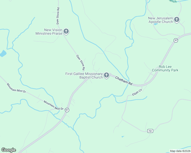 map of restaurants, bars, coffee shops, grocery stores, and more near 4060 Chatham Road in Martinsville