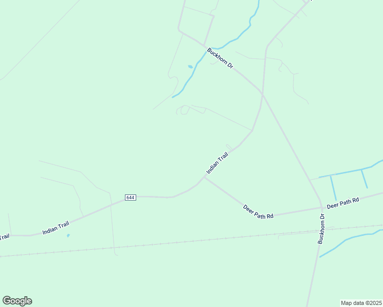 map of restaurants, bars, coffee shops, grocery stores, and more near 5980 Indian Trail in Suffolk
