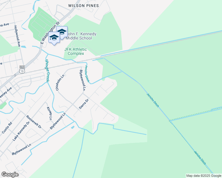 map of restaurants, bars, coffee shops, grocery stores, and more near 1421 Pinto Court in Suffolk