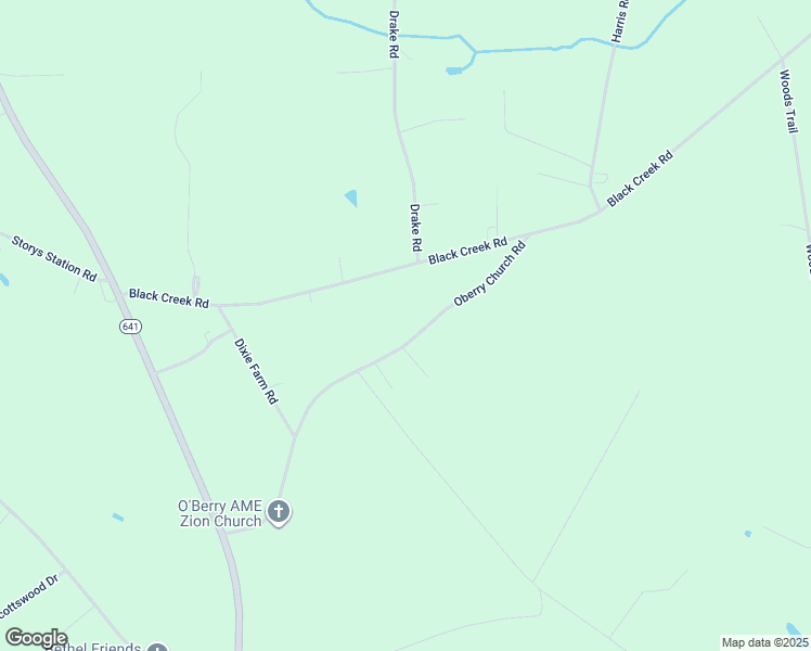 map of restaurants, bars, coffee shops, grocery stores, and more near 32233 Oberry Church Road in Franklin