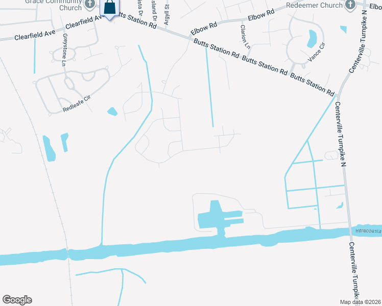map of restaurants, bars, coffee shops, grocery stores, and more near 1259 Auburn Hill Drive in Chesapeake